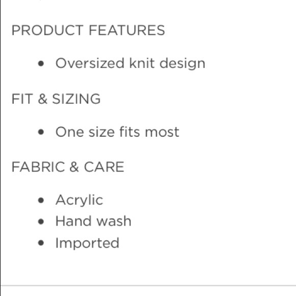 NWT Gray Chunky Knit Beanie - Picture 2 of 2